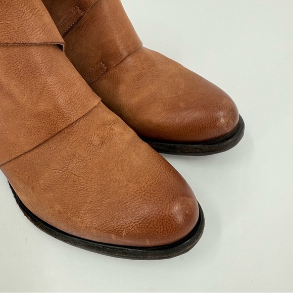 A.S.98 Olin Ankle Buckle Boot Bootie in Cognac Size 39EU or 8.5-9 US - Picture 4 of 11
